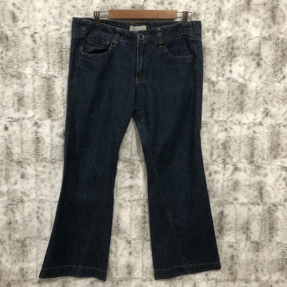 Old Navy Jeans Mid Rise Flare Jeans Womens 12